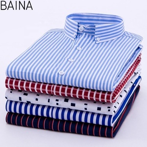 Camicia da uomo a maniche lunghe alla moda 2026, taglia regolare, <span class=keywords><strong>blusa</strong></span> <span class=keywords><strong>maschile</strong></span>, T-shirt taglie forti - Product Image 2