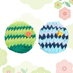 Alfombra Olfativa Redonda para Perros, Tapete para Olfatear, Alivio del Estrés, Comida Lenta, Alfombra Olfativa Plegable para Perros, Serie de Rotación Estacional - Product Image 5