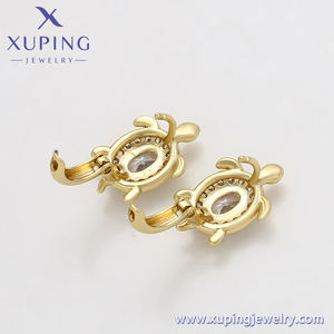 X000836894 XUPING ювелирные изделия оптом модные элегантные 14 карат позолоченные серьги для женщин - Product Image 5