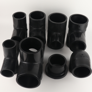 Plumbing <strong>Fittings</strong> HDPE Pipe <strong>Fittings</strong> HDPE Butt <strong>Fusion</strong> <strong>Socket</strong> <strong>Fusion</strong> PN16 SDR11 DN32 Tee Cross Elbow For Connecting Pipes - Product Image 3