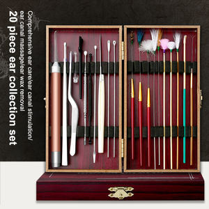 Produits les plus vendus 2024 Clean Earwax Earpick Professional 20 PCS Coffret en <span class=keywords><strong>bois</strong></span> Outils de Earpick visibles sans fil pour le massage des <span class=keywords><strong>oreilles</strong></span> - Product Image 3