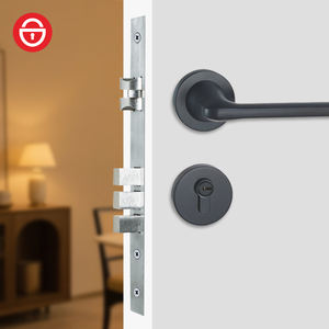 <span class=keywords><strong>Serrure</strong></span> de porte à mortaise antivol en acier inoxydable 304 durable de 60 mm, à clé, finition polie, accessoire de porte polyvalent pour serrures - Product Image 6