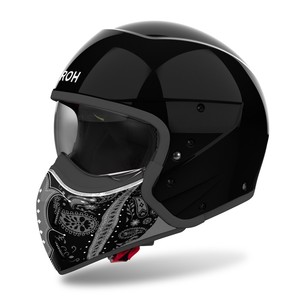 Casco Airoh J110 Paisley Negro XXL, Casco Modular para Motocicleta - Product Image 1