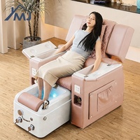 Station de manucure de salon de luxe Bain de pieds Massage Nail Spa Chaise de pédicure