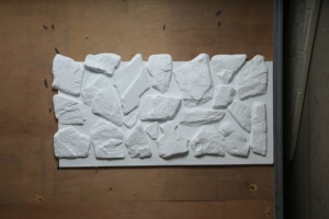 Panneau mural décoratif grand format style moderne, étanche en PU, imitation pierre extérieure, insonorisant, ignifuge, pour commerce et divertissement - Product Image 3