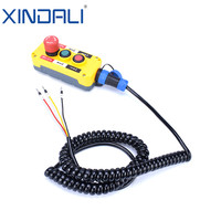 XDL10-EPBS3/NC 3 trous pendentif bouton poussoir poste de commande boîte anti-poussière anti-pluie matière plastique Max 10A 220V 250V 125V