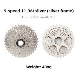 <span class=keywords><strong>Cassette</strong></span> de vélo de montagne 9 <span class=keywords><strong>vitesses</strong></span> 30/32/<span class=keywords><strong>34</strong></span>/36/40/42/46/50 en acier, roue libre à vitesse variable élevée - Product Image 4