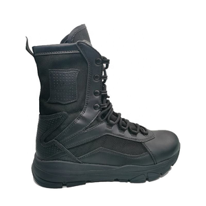 Botas Tácticas Marrones SFB56 722 para Hombre, Botas de Combate Color Bronceado, Antideslizantes, de Seguridad, para Trabajo, Caza, Impermeables - Product Image 4