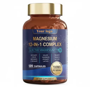 Cápsulas de Magnesio 12 en 1 con Vitaminas y Minerales, 700 mg de Magnesio, Absorción Sinergística Mejorada, Relajación Muscular - Product Image 6