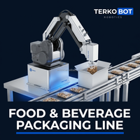 TEPKOBOT MG400 Brazo Robótico de Escritorio de 4 Ejes, Alcance de 440 mm, Automatización de Laboratorio, Manipulación de Líquidos, Robot Colaborativo de Escritorio