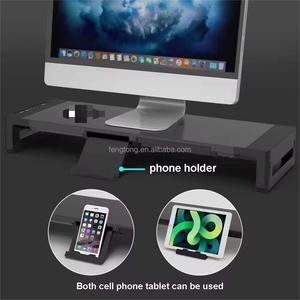 Multi-Function Desktop Monitor Stand With USB Expansion &amp; Fast Charging Storage Box New &amp; Used Condition <strong>Computer</strong> Display Base - Product Image 4
