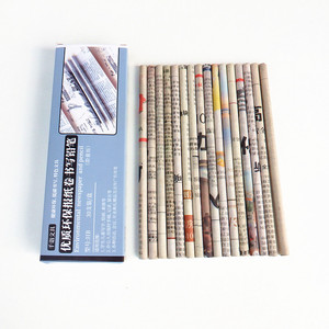 Crayons à impression écologique pour enfants, bon marché, Protection de la forêt, presse-journal, crayon pour hôtel - Product Image 3