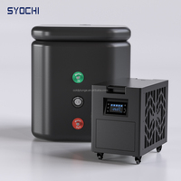 Syochi 1 hp refroidisseur d'eau baignoire glacée pour athlètes athlète refroidisseur de bain de glace avec filtre 110V