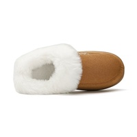 Chaussons personnalisés en peluche TPR doux et chauds pour femmes, idéaux pour l'intérieur et la maison en automne et en hiver