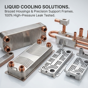 Scambiatore di Calore a Piastre Brasate: Soluzione di Precisione Elite per Stampaggio e Saldatura, Prototipazione Rapida, Ispezione al 100% - Product Image 1