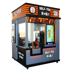Thông Minh Thương mại hoàn toàn tự động Cà Phê Trà sữa máy bán hàng tự động nóng và lạnh uống cốc Robot Máy bán hàng tự động - Product Image 2
