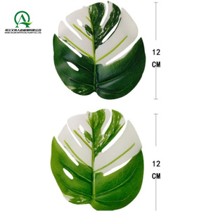 Feuilles artificielles de tortue blanches vertes plantes d'arbre <span class=keywords><strong>sans</strong></span> bonsaï en <span class=keywords><strong>pot</strong></span> pour la maison bureau fête jardin chambre porche porte d'entrée décor - Product Image 3