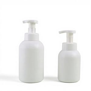 Étiquette personnalisée pour flacon pompe transparent pour lotion cosmétique 200ml/300ml/500ml Emballage HDPE PET pour soins de la peau et shampooing - Product Image 1
