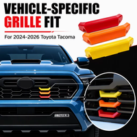 Inserts de calandre avant sportifs à clipser en ABS tricolore, garniture décorative facile à installer pour N400 4ème génération 2024 2025 2026 2027