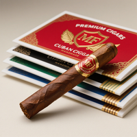 Étiquettes de cigares personnalisées de l'entreprise Sticker Company, étiquettes de bande de cigare personnalisées en relief 3D dorées