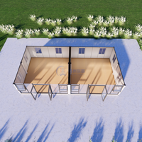 Module de bureau préfabriqué en acier de 40*20 pieds, conteneur personnalisé, bureau portable, maison modulaire