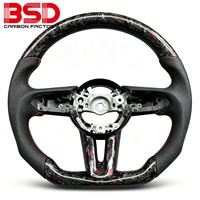 Accessoires intérieurs de voiture, volant en fibre de carbone pour Mazda3 Axela Mazda6 CX30 CX4 CX5 Atenza