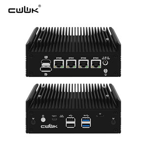 <span class=keywords><strong>Mini</strong></span> <span class=keywords><strong>PC</strong></span> CWWK F16 sin ventilador, <span class=keywords><strong>Ryzen</strong></span> <span class=keywords><strong>5</strong></span> <span class=keywords><strong>5500U</strong></span>, 4 puertos i226-V 2.5GbE LAN, 2 NVMe, USB-C, DDR4, dispositivo de firewall, micro <span class=keywords><strong>PC</strong></span>, OPNsense, miniordenador - Product Image 1