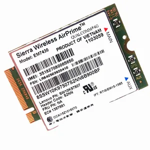 Mô-đun Sierra <span class=keywords><strong>Wireless</strong></span> AirPrime EM7430 LTE Cat 6 RX TXRX Chính Hãng Mô-đun Điện Thoại Di Động 4G LTE SMD 4G Có Sẵn Hàng - Product Image 1