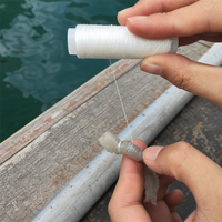 Fil élastique de pêche de différentes tailles, couleur blanche, ligne de pêche magique invisible, accessoires de pêche en mer