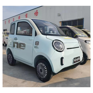 Voiture électrique miniature <span class=keywords><strong>2</strong></span> portes 4 places Moteur AC 1000W Démarrage à un bouton Toit ouvrant <span class=keywords><strong>Ventilateur</strong></span> Véhicule à énergie nouvelle pour la conduite dans les zones industrielles et panoramiques - Product Image 4