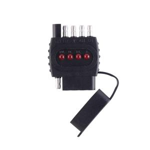 5-Way Trailer datar kabel lampu LED indikator sirkuit <span class=keywords><strong>Tester</strong></span> Dual End kabel Pria Wanita lampu sein ekor konektor - Product Image 1
