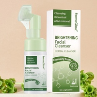 Nettoyant Moussant Visage Purifiant en Profondeur à l'Acide Kojique et au BHA, Filtrat de Champignons Fermentés, Anti-Acné, Contrôle du Sébum et Éclaircissant