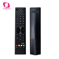 Universal de silicona de plástico multifunción TV Control remoto Aprendizaje Código fijo Teclas de acceso rápido Búsqueda por voz Batería AAA 1 año de garantía