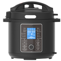 Autocuiseur haute performance, fourni par l'usine, 6L~12L, 1000W, écran LCD numérique, appareil de cuisine multifonction pour la maison