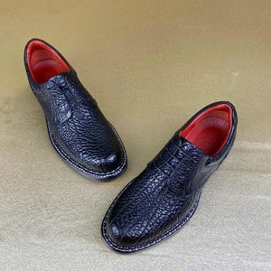Scarpe Derby <span class=keywords><strong>Alte</strong></span> Stringate in Vera Pelle di Bovino Stile Brogue, Realizzate Artigianalmente su Lavorazione Norvegese con Punta Tonda e Costruzione Goodyear Welt - Product Image 3