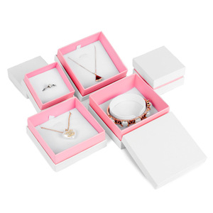 Wholesale Custom Eco-Friendly Jewelry Paper <b>Gift</b> <b>Box</b> Magnetic Closure Four-Color Printed Logo for Ring Necklace Bracelet <b>Earring</b> - Product Image 6