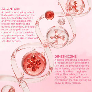 Crème éclaircissante pour les aisselles, les parties intimes et le cou, RSMHRQ 30g, élimination de la mélanine, éclaircit le teint, hydrate, atténue les taches sombres, hydratant - Product Image 3