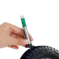 0-25mm roue de voiture pneu mesure numérique pneu bande de roulement profondeur épaisseur stylo de mesure couleur codé pied à coulisse numérique