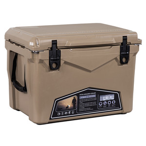 Glacière rotomoulée KUER-C 45Qt, portable, pour la pêche en extérieur, rectangulaire, en LLDPE, conteneur de stockage isotherme - Product Image 4