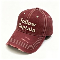Gorra de Béisbol de Algodón Lavado Estilo Vintage Personalizada, Gorra Retro Desgastada Tipo Dad Hat, Venta al por Mayor, Sin Estructura, 6 Paneles, Logotipo Bordado, Fabricación OEM