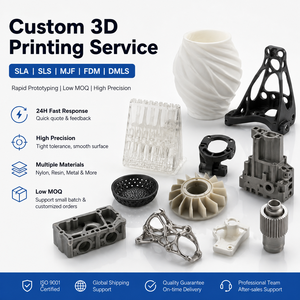 Service d'impression 3D personnalisé SLA SLS MJF Prototypage rapide Pièces imprimées en 3D en nylon, résine, métal Faible MOQ1 - Product Image 1