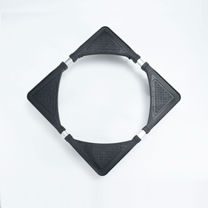 Base móvil para lavadora con 4 ruedas con freno, capacidad de 500 lb, base para lavadora con ruedas de fácil deslizamiento, construcción resistente - Product Image 4