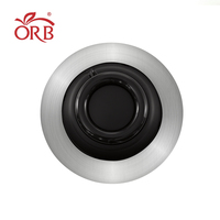 ORB Kitchen Mini Speedy Simple Everyday Handmatige Multifunctionele Groente- en Voedselhakker met Roestvrijstalen Messen LFGB