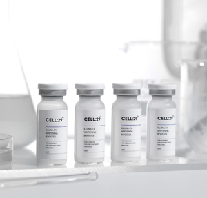 Ampolla Blanqueadora CELL29 con Agua de Fruta de Hippophea Rhamnoides, Alfa-Arbutina, Complejo de Vitaminas B3/B5/C/E para Manchas Oscuras en la Piel - Product Image 2