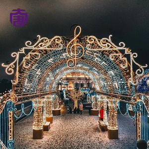 Iluminación LED IP65 personalizada para uso en interiores, luces de arco para fiestas, bodas y decoraciones navideñas para exteriores. - Product Image 2