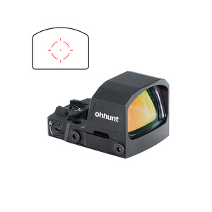 Mira de Punto Rojo Ohhunt Motion Awake con 10 Ajustes de Brillo, Mira Reflex de Aluminio Resistente a Impactos con Retícula de Punto Circular - Product Image 1
