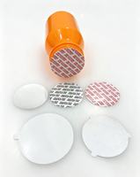 Doublure d'étanchéité à induction pour bouchon de bouteille de pot en plastique avec tirette