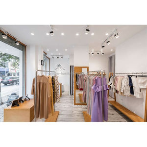 Estantería de exhibición para <span class=keywords><strong>tienda</strong></span> de ropa móvil, <span class=keywords><strong>muebles</strong></span> modernos de lujo para niños, tiendas de ropa increíble, venta al por mayor - Product Image 1