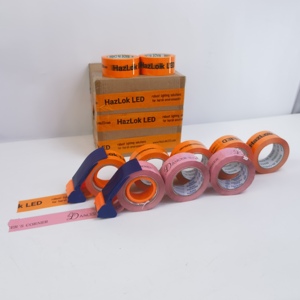 Tùy chỉnh nhiệm vụ nặng nề màu hồng Bopp dính vận chuyển đóng gói băng cuộn không thấm nước trong suốt niêm phong hộp carton bao bì Băng - Product Image 3