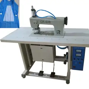 Pengiriman Cepat Digunakan 60 Mm Pelindung Apron Ultrasonic Renda Embossing Mesin